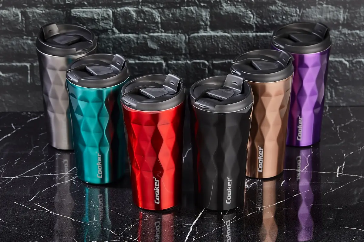 CKR-2048 350ML.ÇELİK MUG TERMOS BARDAK RENKLİ (4745)