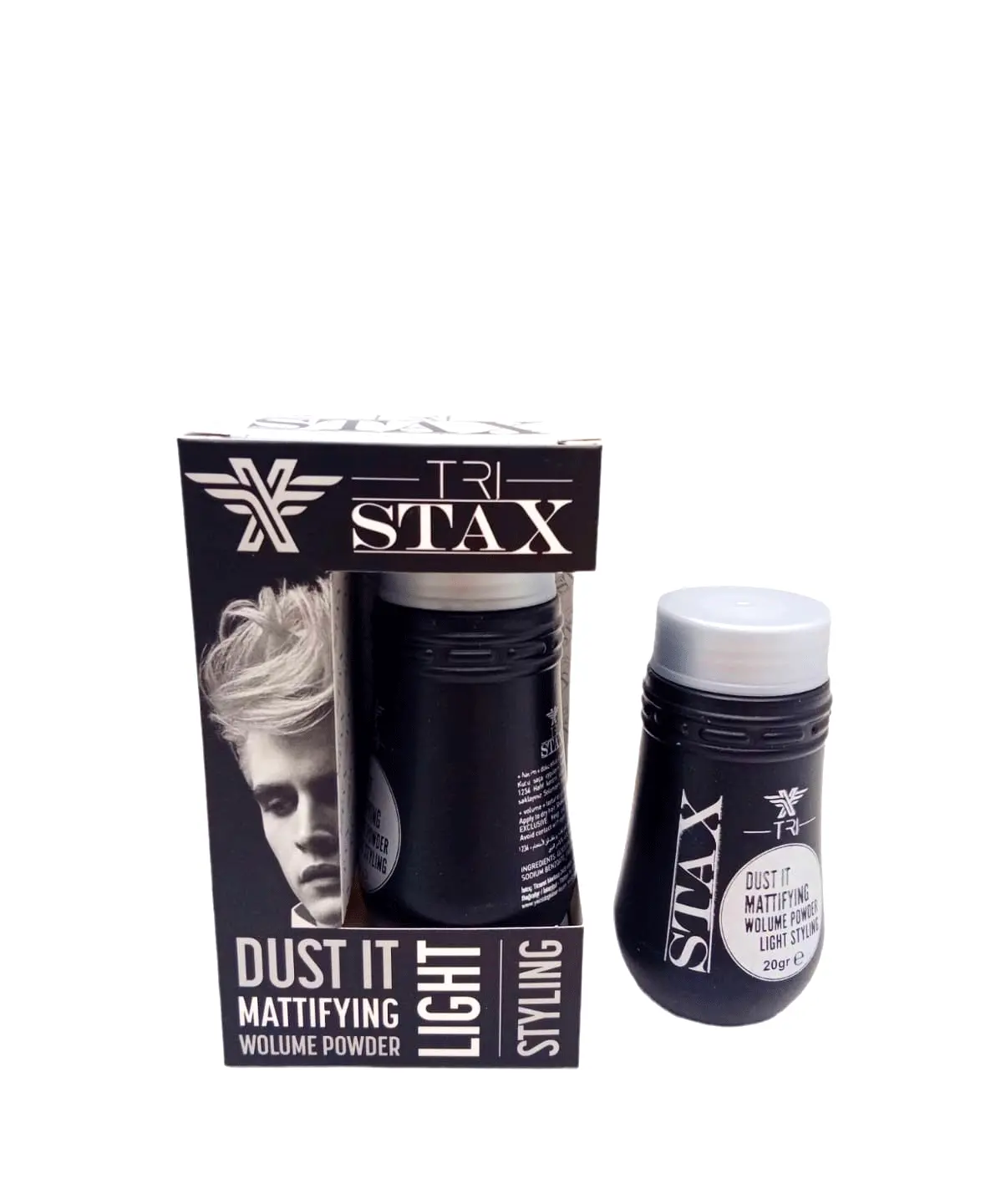 STAX WAX LIGHT PUDRA SİYAH KUTU SAÇ ŞEKİLLENDİRİCİ 20GR (4745)