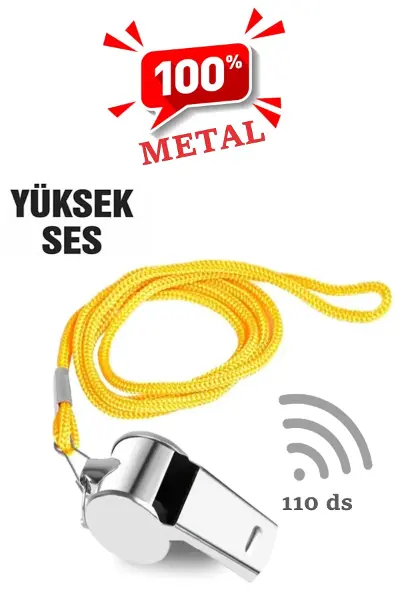 METAL DÜDÜK - 110 DESİBEL (4745)