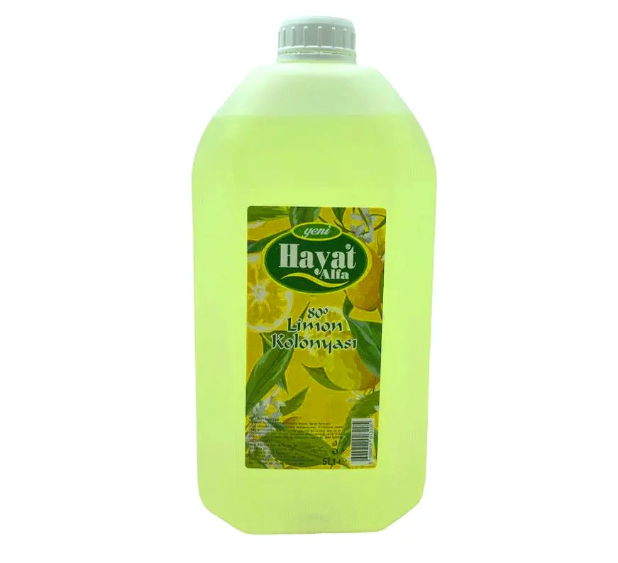 HAYAT 5LT LİMON KOLONYA BİDON (4745)