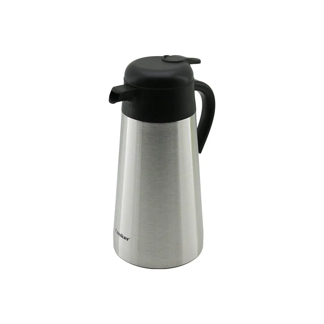 2LT 304 ÇELİK TERMOS INOX SERİSİ 12 SAAT SICAK - 24 SAAT SOĞUK ÇİFT CONTALI KAPAK (4745)