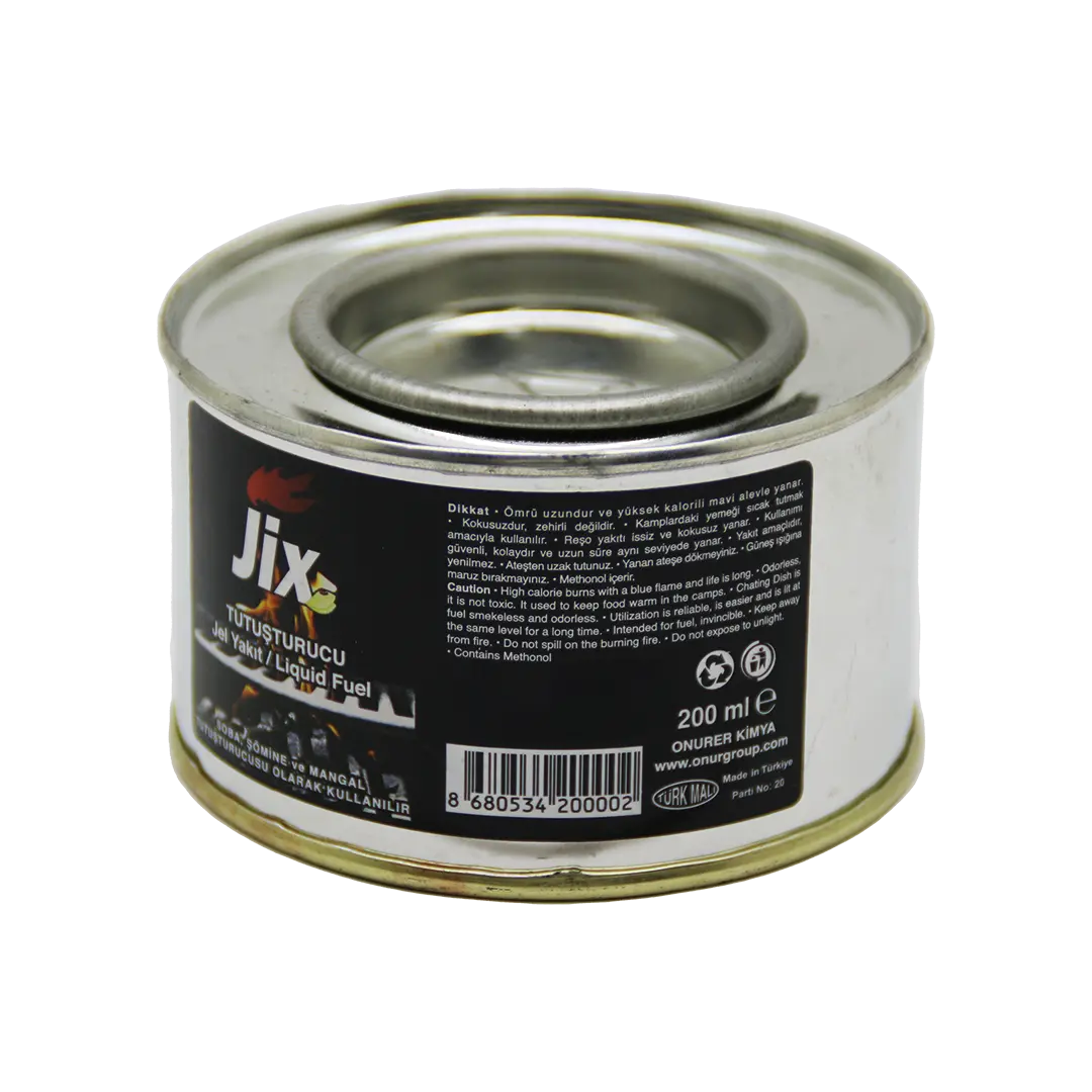 JİX TUTUŞTURUCU 200ML TENEKE JEL YAKIT (4745)