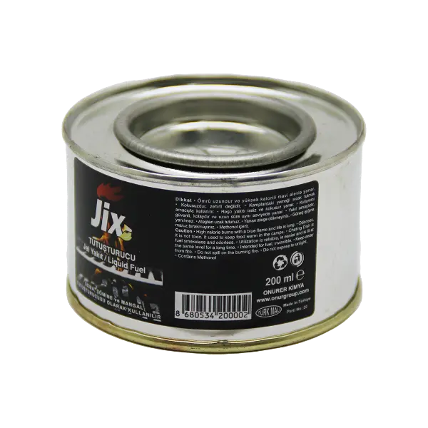 JİX TUTUŞTURUCU 200ML TENEKE JEL YAKIT (4745)