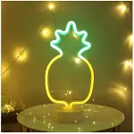 Dekoratif Ananaslı Neon Led Masa Ve Gece Lambası Hediyelik Lamba (4745)-5