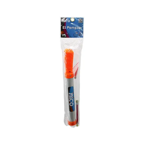 MİNİ EL POMPASI BİSİKLET - TOP 29.5CM METAL ÇUBUK - PLS.GÖVDE - SAP POMPA HORTUM - TOP İĞNE - UÇ (4745)