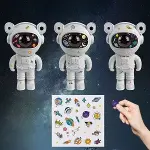Stickerlı ,Kumandalı ASTRONOT Model Gece Lambası (4745)-2