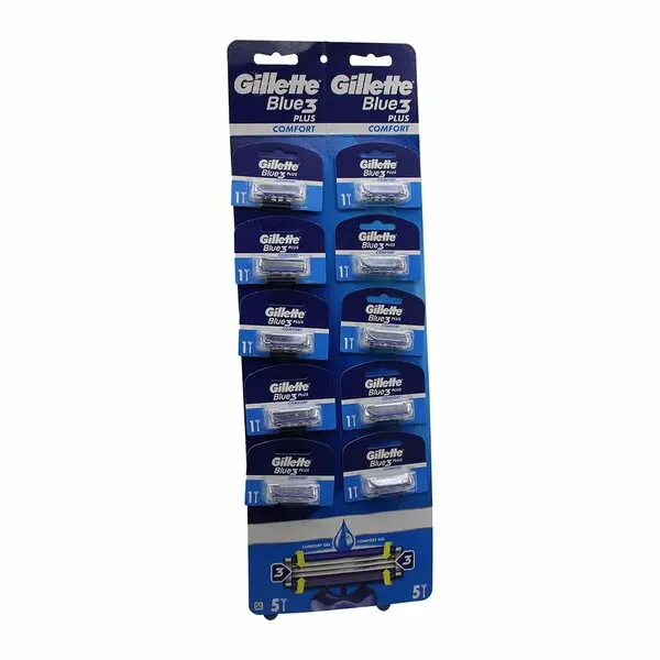 GİLLETTE BLUE3 JİLET KARTELALI 10 PARÇA (4745)