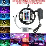 5 Metre Rgb Şerit Led Seti-İç ve Dış Mekan Silikonlu-Tak Çalıştır (4745)-4