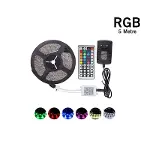 5 Metre Rgb Şerit Led Seti-İç ve Dış Mekan Silikonlu-Tak Çalıştır (4745)-5