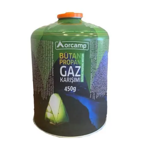 BÜYÜK TOMBUL BÜTAN PROPAN GAZ KARTUŞ KORE TİPİ OCAKLAR İÇİN 450GR (4745)