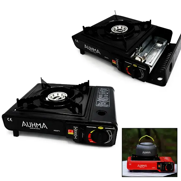 AUHMA AGST-1 PRO PORTATİF KAMP OCAK PLASTİK ÇANTALI (4745)