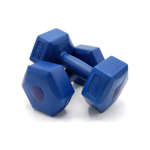 2KG PLASTİK KÖŞELİ DAMBIL 2 PARÇA (4745)