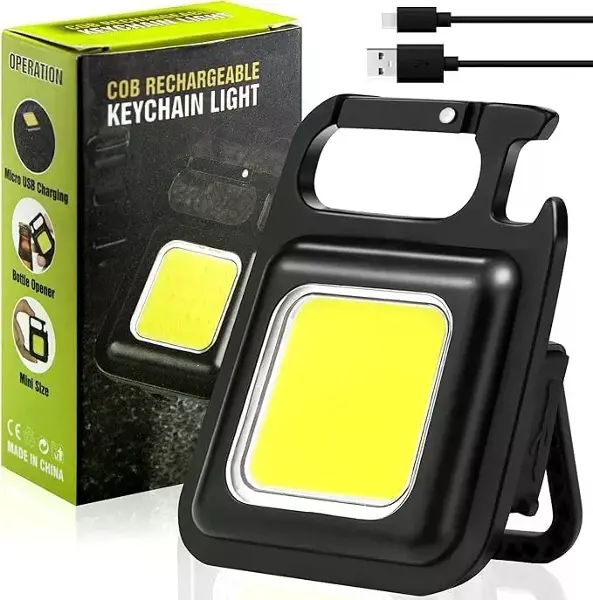 Mini Taşınabilir Led Çok Fonksiyonlu Fener (4745)