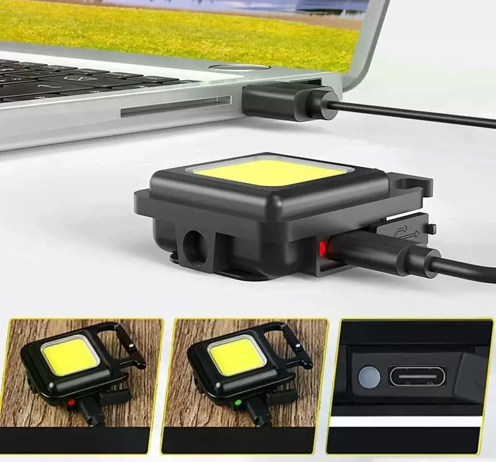 Mini Taşınabilir Led Çok Fonksiyonlu Fener (4745)-2