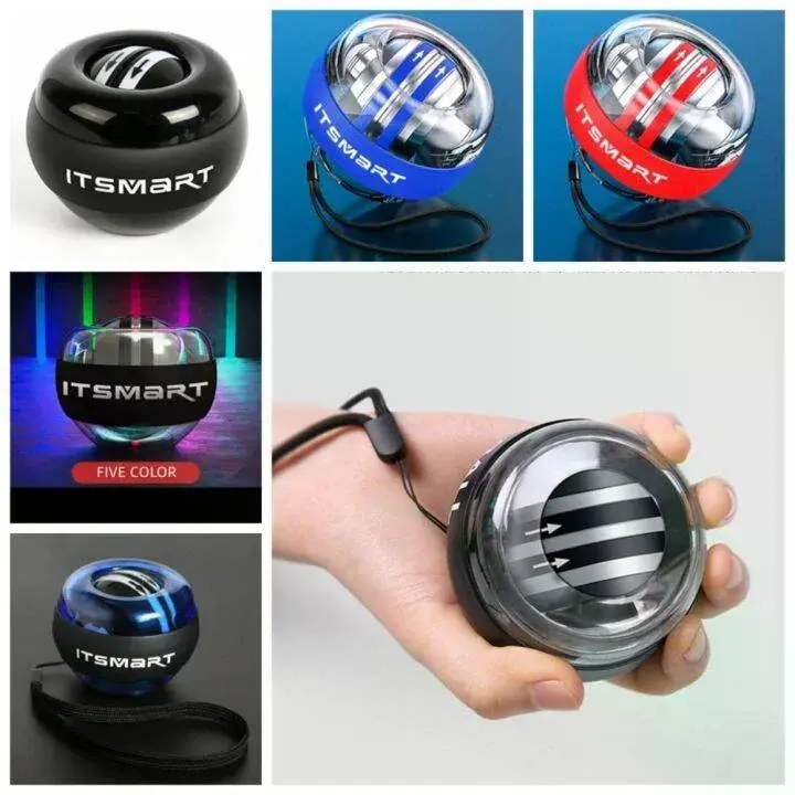 Gyro Ball El Bilek Egzersiztopu Otomatik Jiroskop Kol Kuvvet Spor Ekipmanı (4745)-4 Gyro Ball El Bilek Egzersiztopu Otomatik Jiroskop Kol Kuvvet Spor Ekipmanı (4745)-4