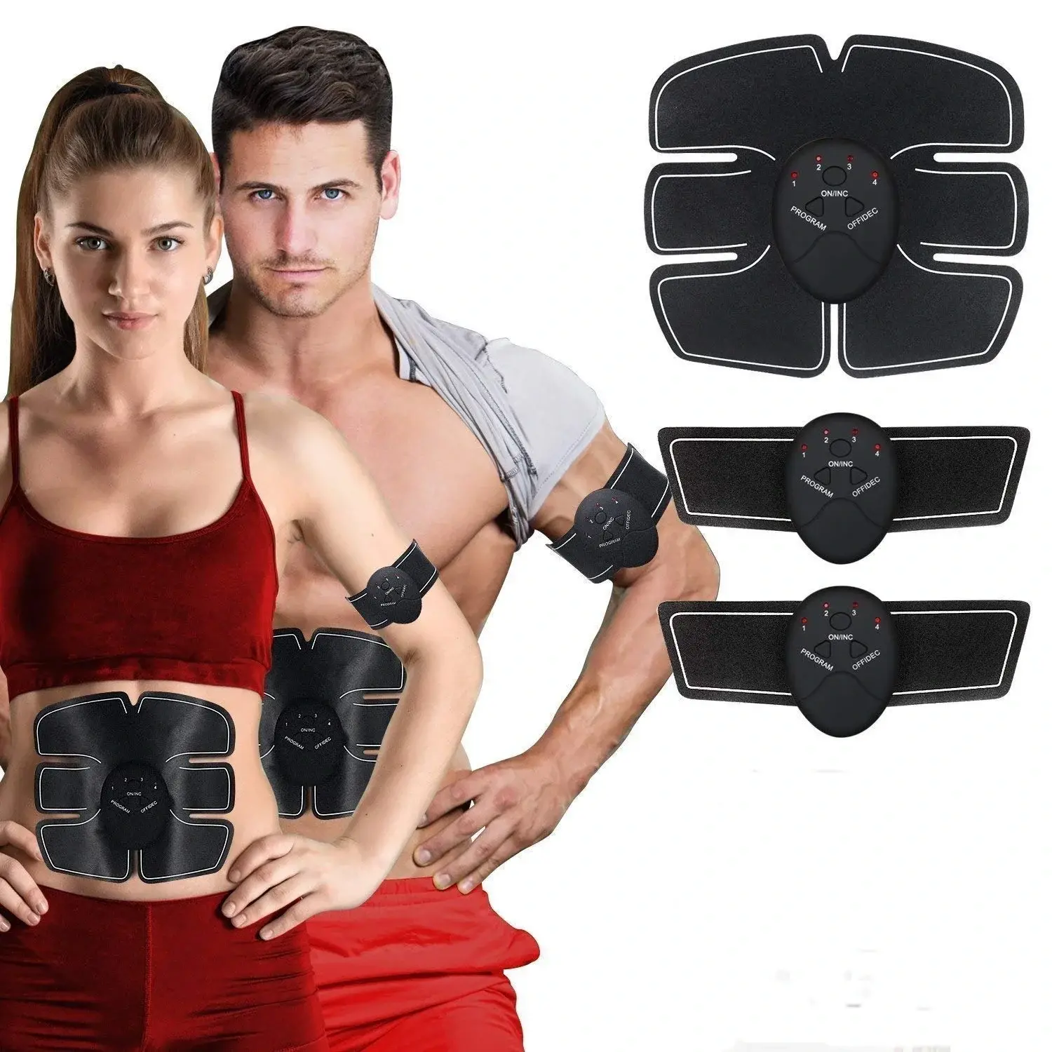 Smart Fitness Body Sixpad Ems Kol Bacak Karın Kas Geliştirici Spor Aleti (4745)-5