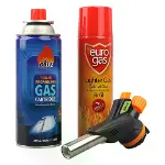 3 Parça Profesyonel Pürmüz Seti Pürmüz Torch Çakmak Başlık- Kamp Gazı 400ml- Çakmak Gazı 270 (4745)-3