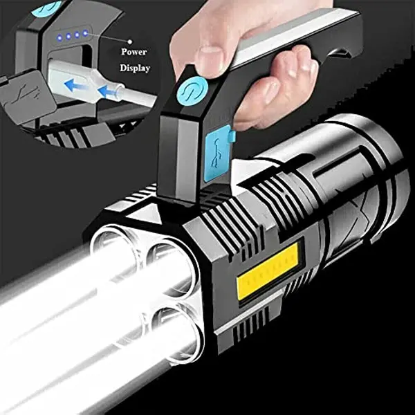 5W USB Şarjlı El Feneri (4745)