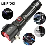 Şarjlı El Feneri  Yüksek Güçlü LED Işık USB ile Şarj ESCAPE RESCUE (4745)-2