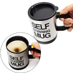 Karıştırıcı Özellikli Mikser Kupa Bardak Self Stirring Mug (4745)-1