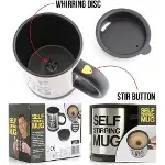 Karıştırıcı Özellikli Mikser Kupa Bardak Self Stirring Mug (4745)-2