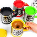 Karıştırıcı Özellikli Mikser Kupa Bardak Self Stirring Mug (4745)-3