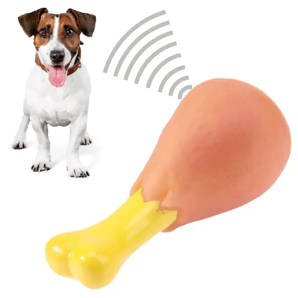 Köpekler İçin Oyuncak Tavuk Budu (4745)