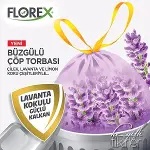 250 ADET FLOREX-503 AVANTAJ LAVANTA KOKULU BÜZGÜLÜ BÜYÜK 10PCS 65X70CM ÇÖP TORBA 25x10=250 (4745)-2