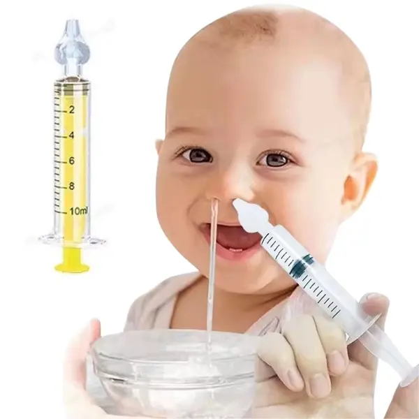 Yeniden Kullanılabilir, Manuel Burun Temizleyici 10ml Kapasiteli Burun Açıcı Şırınga (4745)