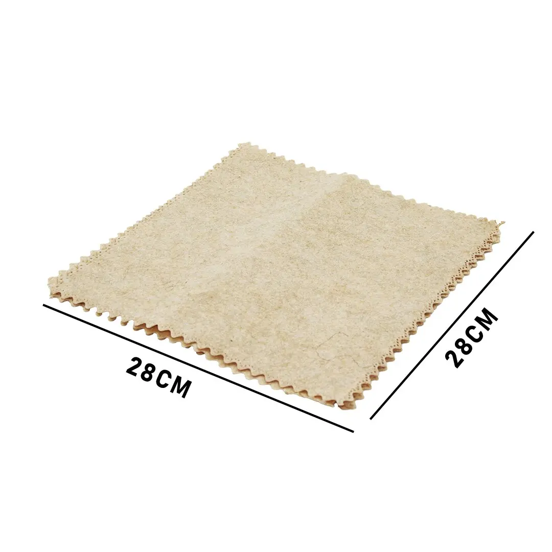 3 PCS 28X28CM YEŞİL LİF KABAK BİTİKİ ÜRETİMİ SAF DOĞAL TEMİZLİK BEZİ (4745)