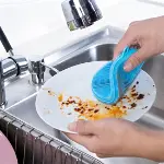 2&amp;#39;li Kir Tutmaz Tırtıklı Yüzey Bulaşık Yıkama Pedi (4745)-2