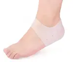 Silikon Topuk Çorabı Beyaz Renk (4745)-1
