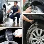 Çok Amaçlı Araç Temizlik Fırçası – Oto İç ve Dış Yüzeyler, Koltuk, Halı, Torpido ve Jant İçin Ergonomik Temizlik Fırçası (4745)-4