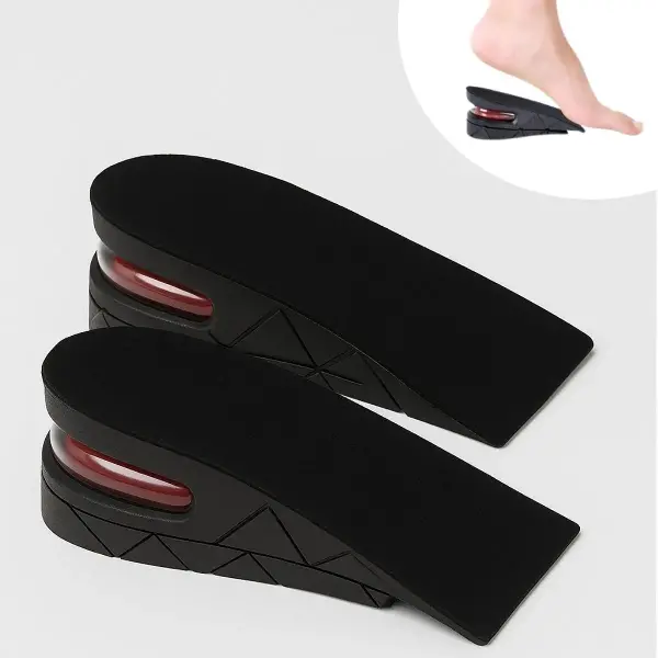 5 cm Boy Uzatıcı Silikon Ortopedik Topuk Tabanlık – Yüksek Konforlu Gizli Yükseltici Ped (Unisex) (4745)