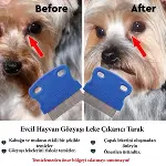 Evcil Hayvan Kedi Köpek Pire Tarağı ve Köpek Gözyaşı Lekesi Tarağı (4745)-2