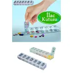 Haftalık Günlük İlaç Saklama Kutusu 7 Günlük İlaç Saklama Kabı (4745)-5