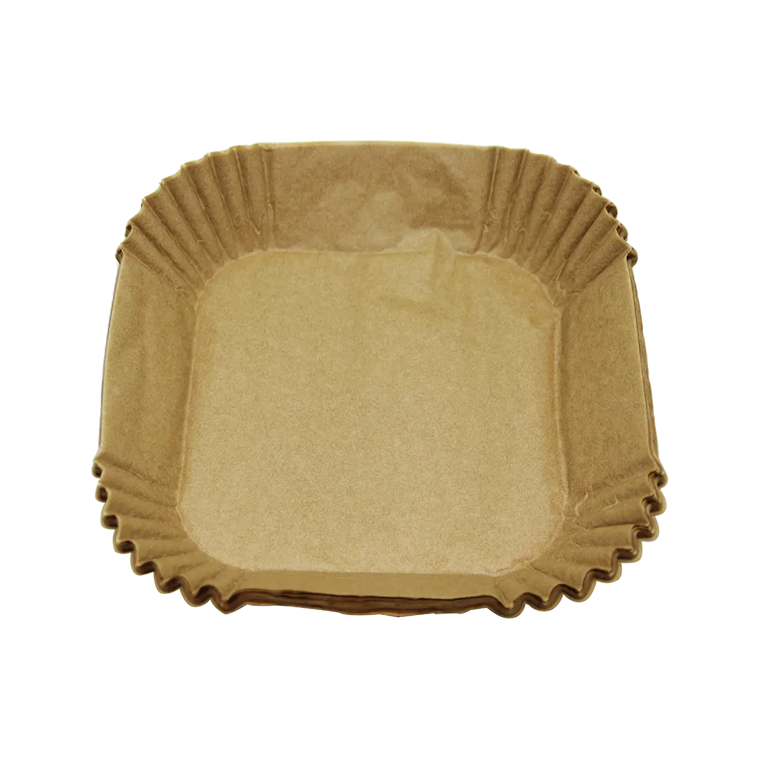 AİR FRYER 50 PARÇA  KARE - 16X4.5CM KAĞIT PİŞİRME KALIBI (4745)