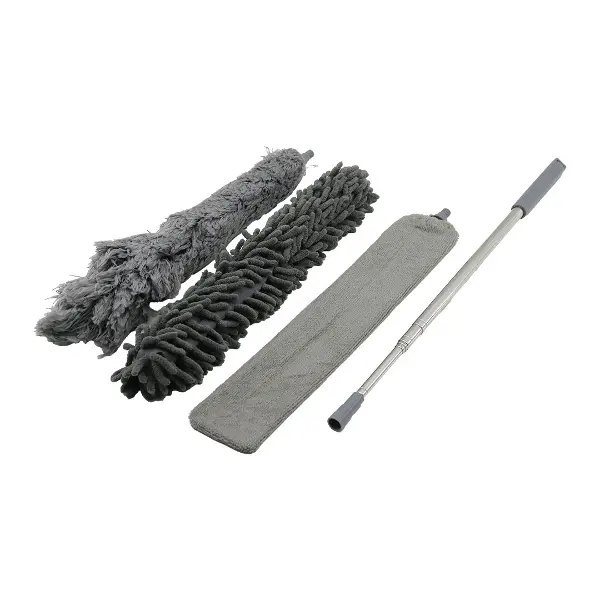 3PCS PÜSKÜL- MAKARNA- DÜZ TOZ ALMA SET ESNEK BAŞLI-43CM UZAYAN SAPLI=43-205CM BRKT-910200 (4745)