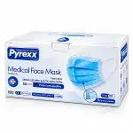 MEDİKAL 50PCS SİYAH CERRAHİ YÜZ MASKESİ (4745)-2