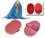 Ergonomik Masajlı Evcil Hayvan Kedi Köpek Yıkama Fırçası Aparatı (4745)-3