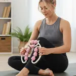 9 Tekerlekli Lenfatik Masaj Roller – Selülit Giderici, Cilt Sıkılaştırıcı, Bacak Kol Sırt Masaj Aleti (4745)-2