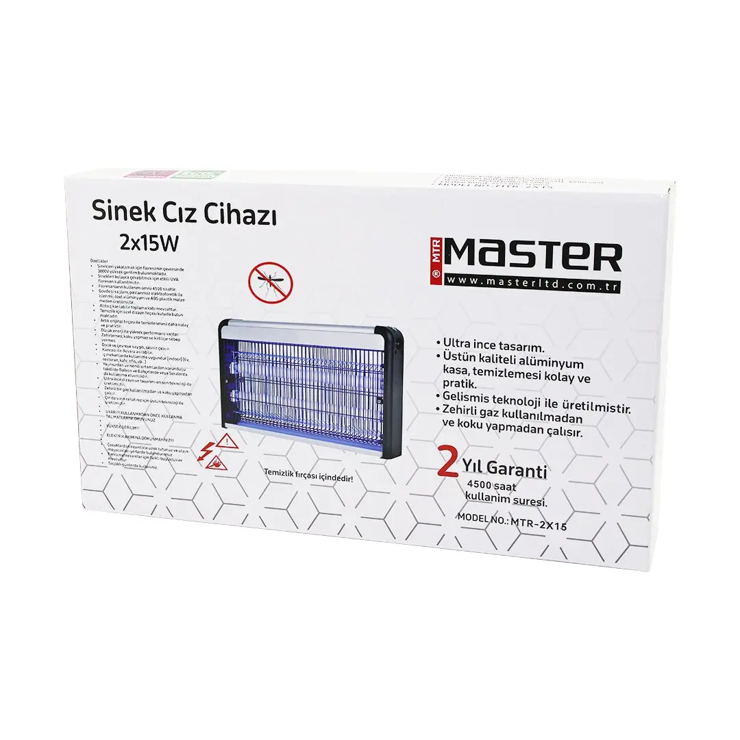 2 LEDLİ SİNEK ÖLDÜRÜCÜ CIZ CİHAZI 30WYAPIŞKANLI 47.5X9X5X29CM100M2 ETKİNLİK ALANI MTR-2X15Y (4745)-2 2 LEDLİ SİNEK ÖLDÜRÜCÜ CIZ CİHAZI 30WYAPIŞKANLI 47.5X9X5X29CM100M2 ETKİNLİK ALANI MTR-2X15Y (4745)-2