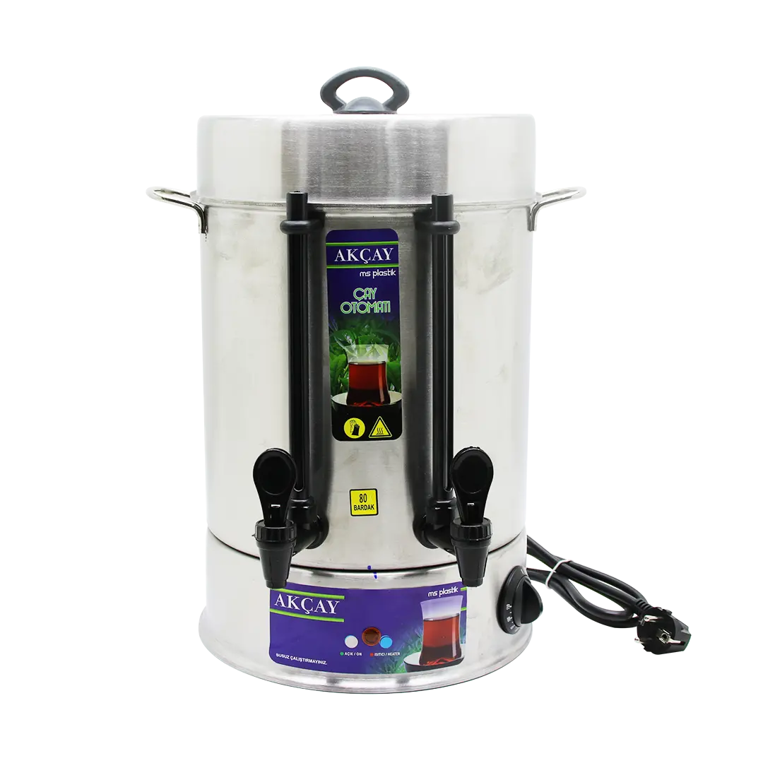 ÇAY OTOMATI 80 BARDAK SEMAVER ELEKTRİKLİ ÇAY MAKİNESİ ( MARKA DEĞİŞKENLİK GÖSTEREBİLİR )  (4745)