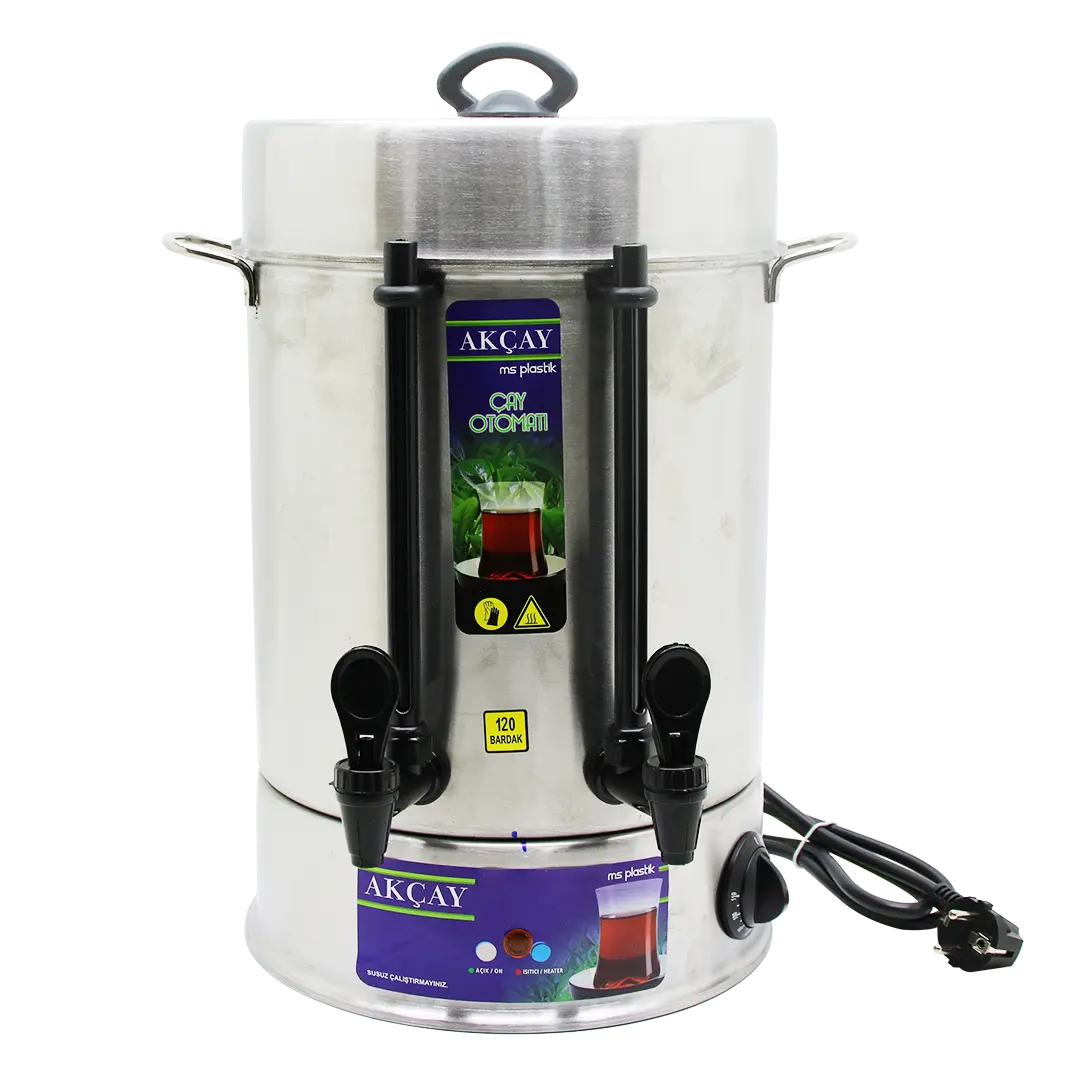 ÇAY OTOMATI 120 BARDAK SEMAVER ELEKTRİKLİ ÇAY MAKİNESİ ( MARKA DEĞİŞKENLİK GÖSTEREBİLİR )  (4745)