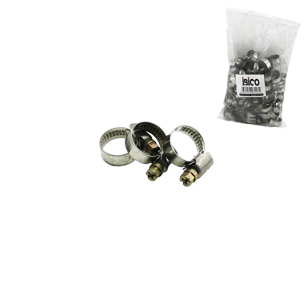 50 ADET 13-19MM METAL HORTUM KELEPÇE TORK AYARLI - AYARLANABİLİR KLİPS (4745)