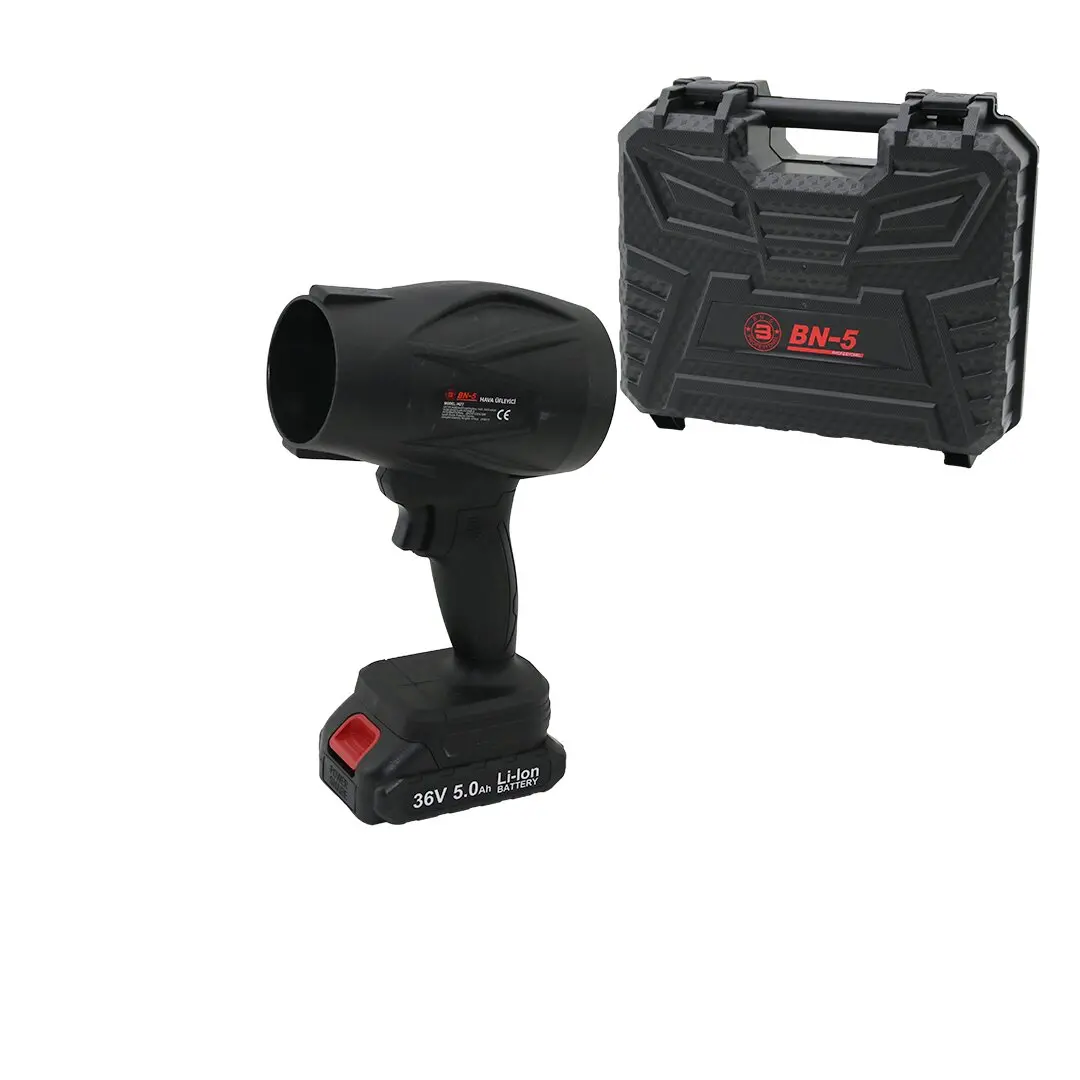 ŞARJLI - ÇİFT BATARYA HAVA ÜFLEYİCİ KÖRÜK FÖN MODEL 36V - 2000W H27 (4745)