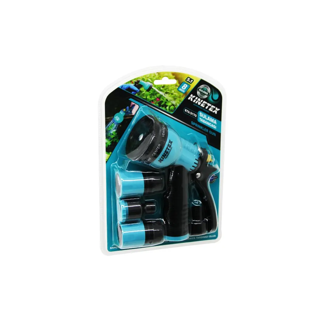 5IN1 - 8 MOD SULAMA TABANCASI SETİ 1 - TABANCA - 4 - BAĞLANTI APARATI (4745)