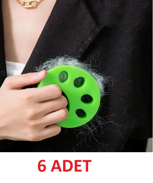Çamaşır Makinesi Ve Evcil Hayvanlar İçin Tüy Toplayıcı Yıkanabilir Aparat 6 Adet (4745)