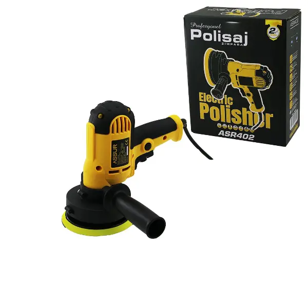 PROFESYONEL SAW-68 DİK POLİSAJ ZIMPARA MAKİNASI KÖMÜRLÜ 360DERECE DÖNER KOL KADEMELİ HIZ AYAR 450W (4745)