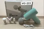 Masaj Tabancası Darbeli Titreşimli 4 Başlıklı Profesyonel Şarjlı Mini Masaj Aleti (4745)-3